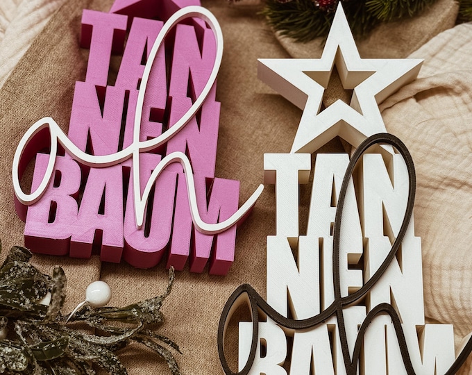 Tannenbaum Deko 3D Druck Oh Tannenbaum