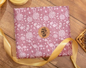 William Morris Geschenkpapier mit Wild Tulip Blumenmuster – Vintage Geschenkpapier