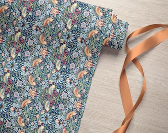 Strawberry Thief Wrapping Paper – William Morris Bird & Floral Victorian Gift Wrap