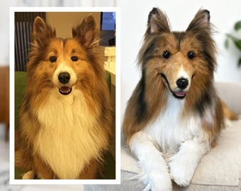 Custom Dog Plushie Clone | Life Size Dog Plushie | Personalize Dog Toy | Pet Clone