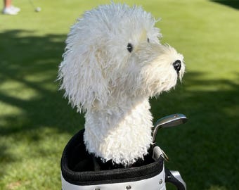 Funda para palo de golf/cabeza de driver Doodle Dog