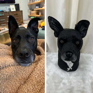 Golf Headcover With Lifelike Dog Head | Suitable for Driver, 3-wood, 5-wood |  Dog Head Golf Driver Head Covers