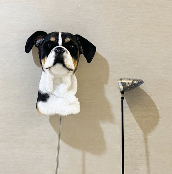 Personalized Golf Headcover With Lifelike Dog Head Personalized Dog Replica Golf Club Driver Cover 3D Dog Head Golf Club Head Covers Etsy