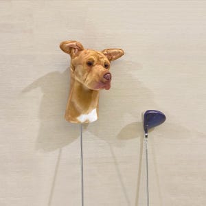 Custom Golf Driver Cover | Dog Head Golf Driver Head Covers | Suitable for Driver, 3-wood, 5-wood | Gift for Husband