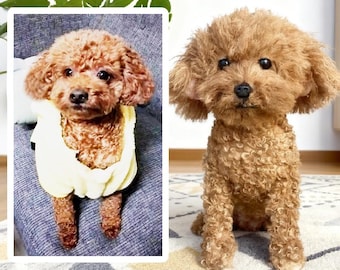 Custom Dog Plushie Clone | Life Size Dog Plushie | Personalize Dog Toy | Pet Clone