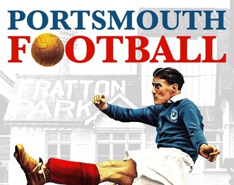Portsmouth Football Club A4 Print, Portsmouth Prints