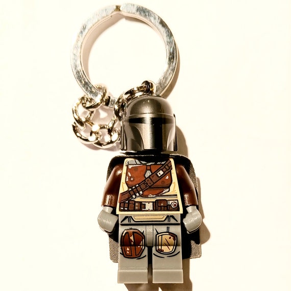 Buy Mandalorian Lego Minifigure With Cloak Keyring Online in India Etsy