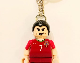 Llavero minifigura de Christian Ronaldo