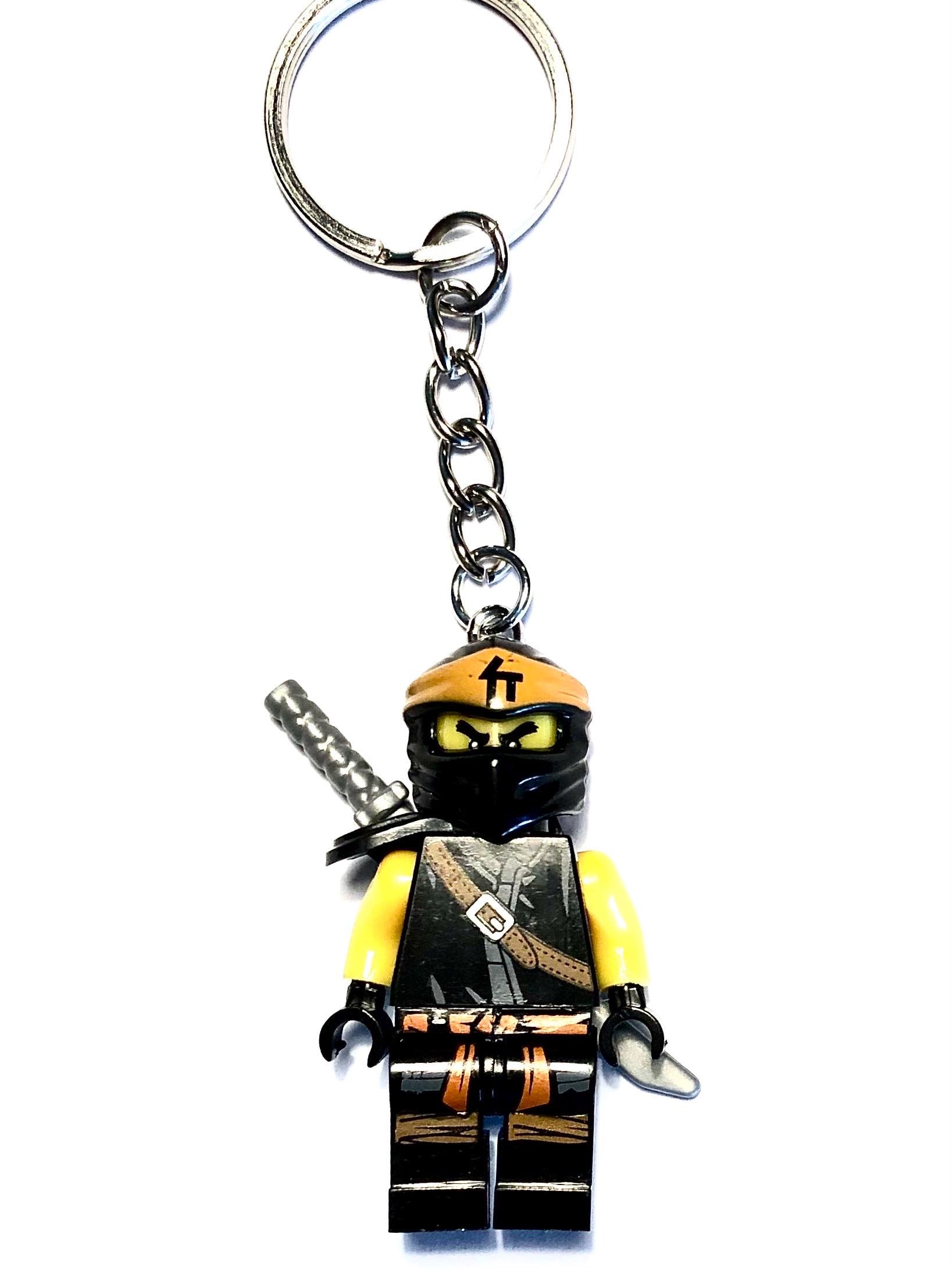 Cole Ninjago Minifigur Keyring