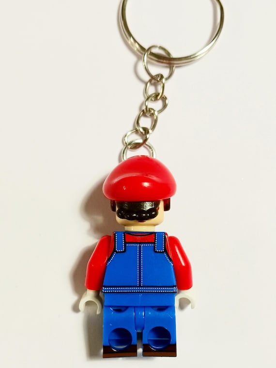 Super Mario Minifigure Keyring