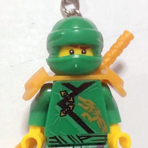 Lloyd Ninjago Legacy Minifigure Keychain