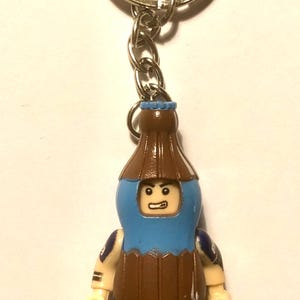 Soft drink Cola Guy Minifigure Keyring