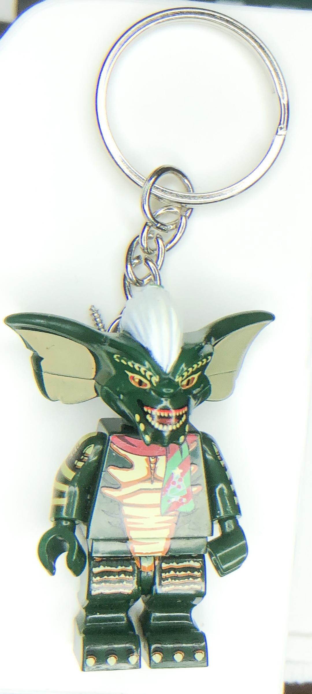 Gremlin Monster Minifigure Keychain - Etsy