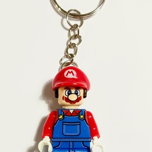 Super Mario Minifigur Schlüsselanhänger