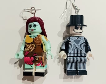 Lego Nightmare Before Christmas Jack Skellington and Sally