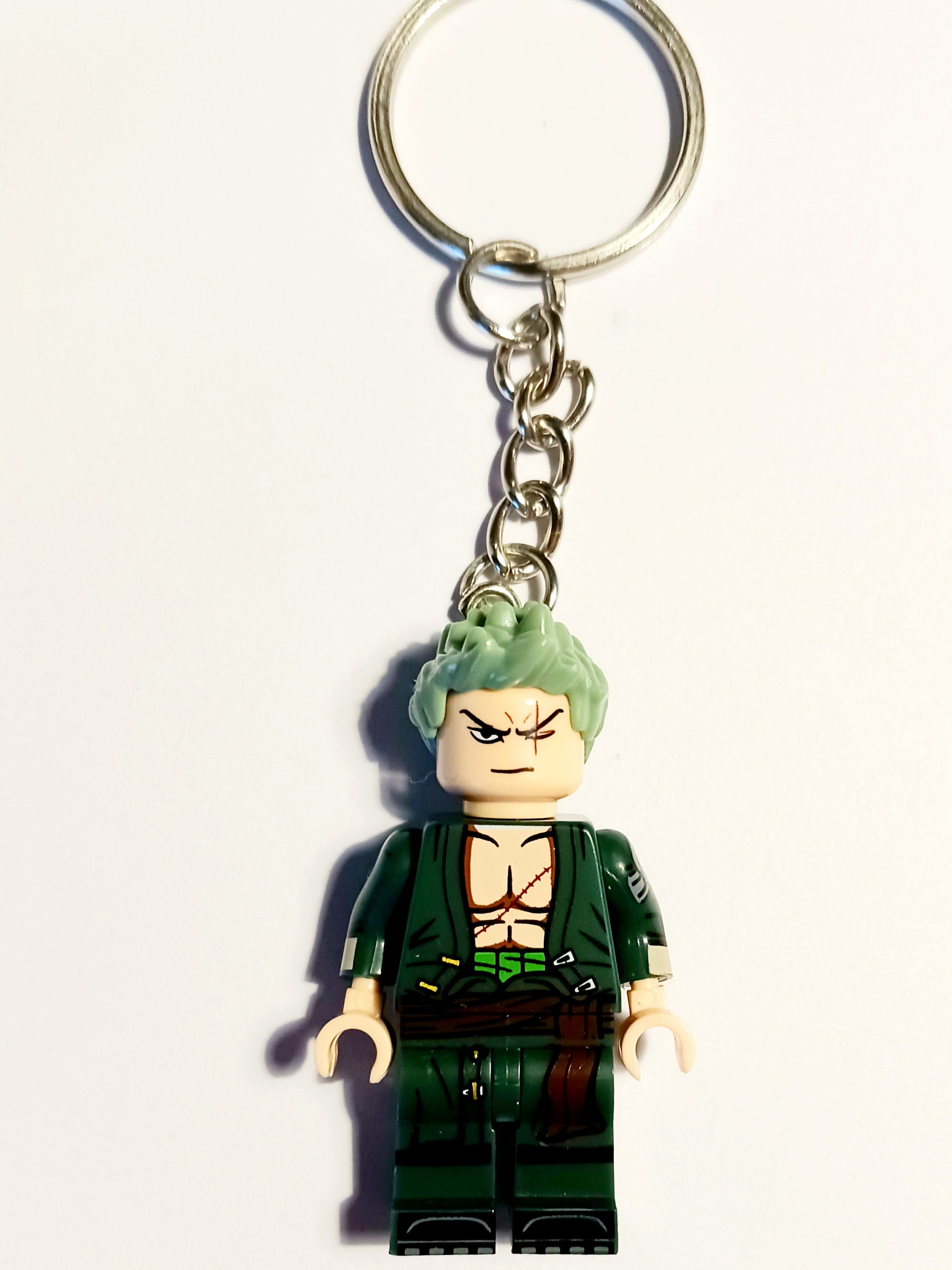Roronoa Zoro Minifigure Keychain Etsy