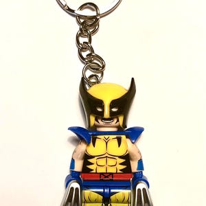 Wolverine Xmen Minifigure Keychain/ Earring