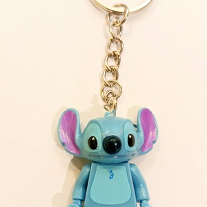 Porte-clés/boucle d'oreille figurine Stitch