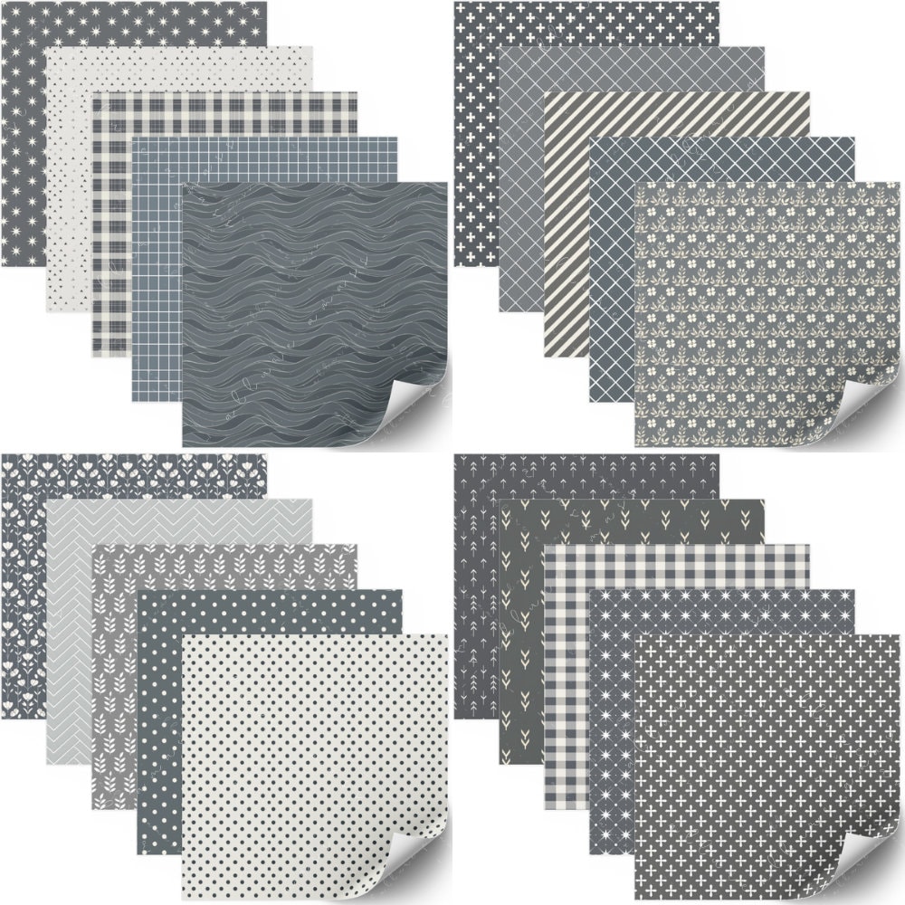 Urban Chic Bundle | 80 Seamless Patterns | High Resolution Digital ...