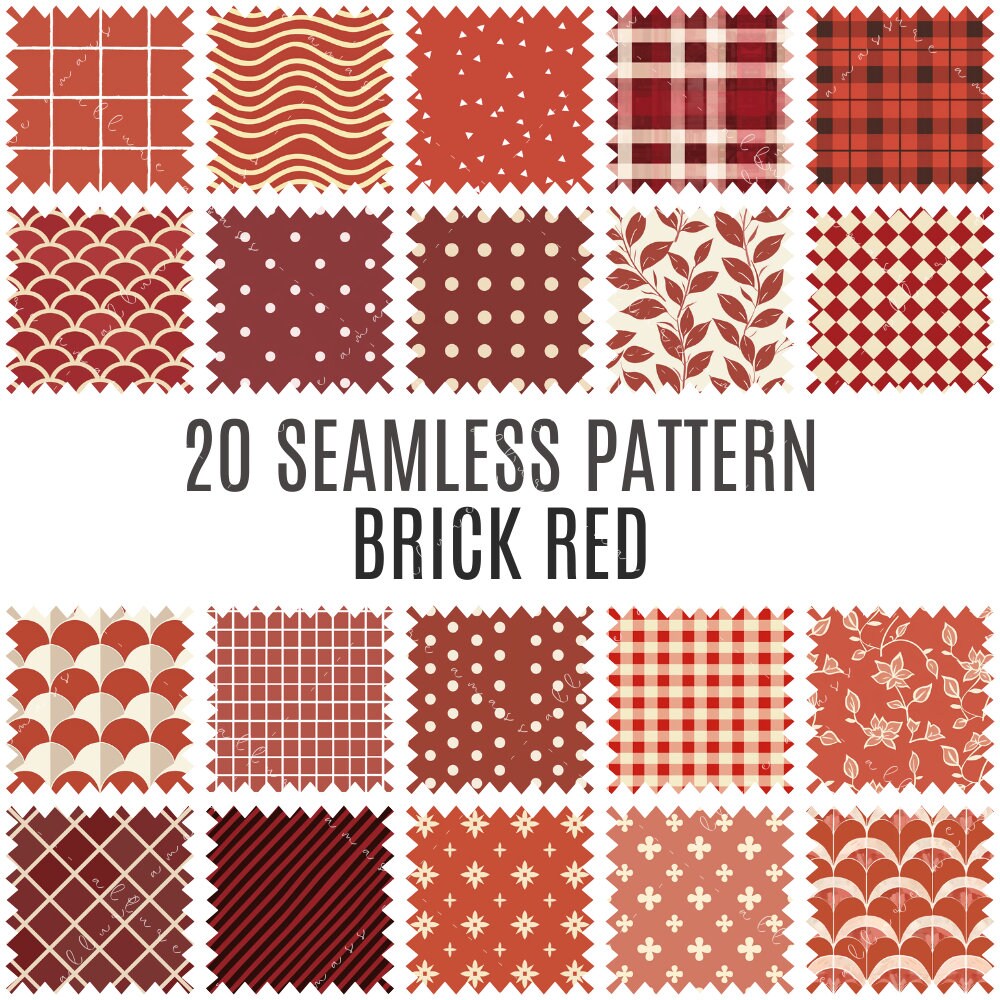 Urban Chic Bundle | 80 Seamless Patterns | High Resolution Digital ...