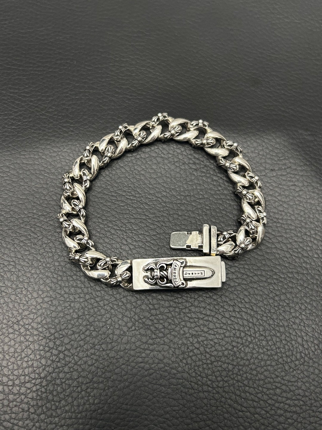 Chrome Hearts Style Braceletchrome Love Braceletchrome - Etsy