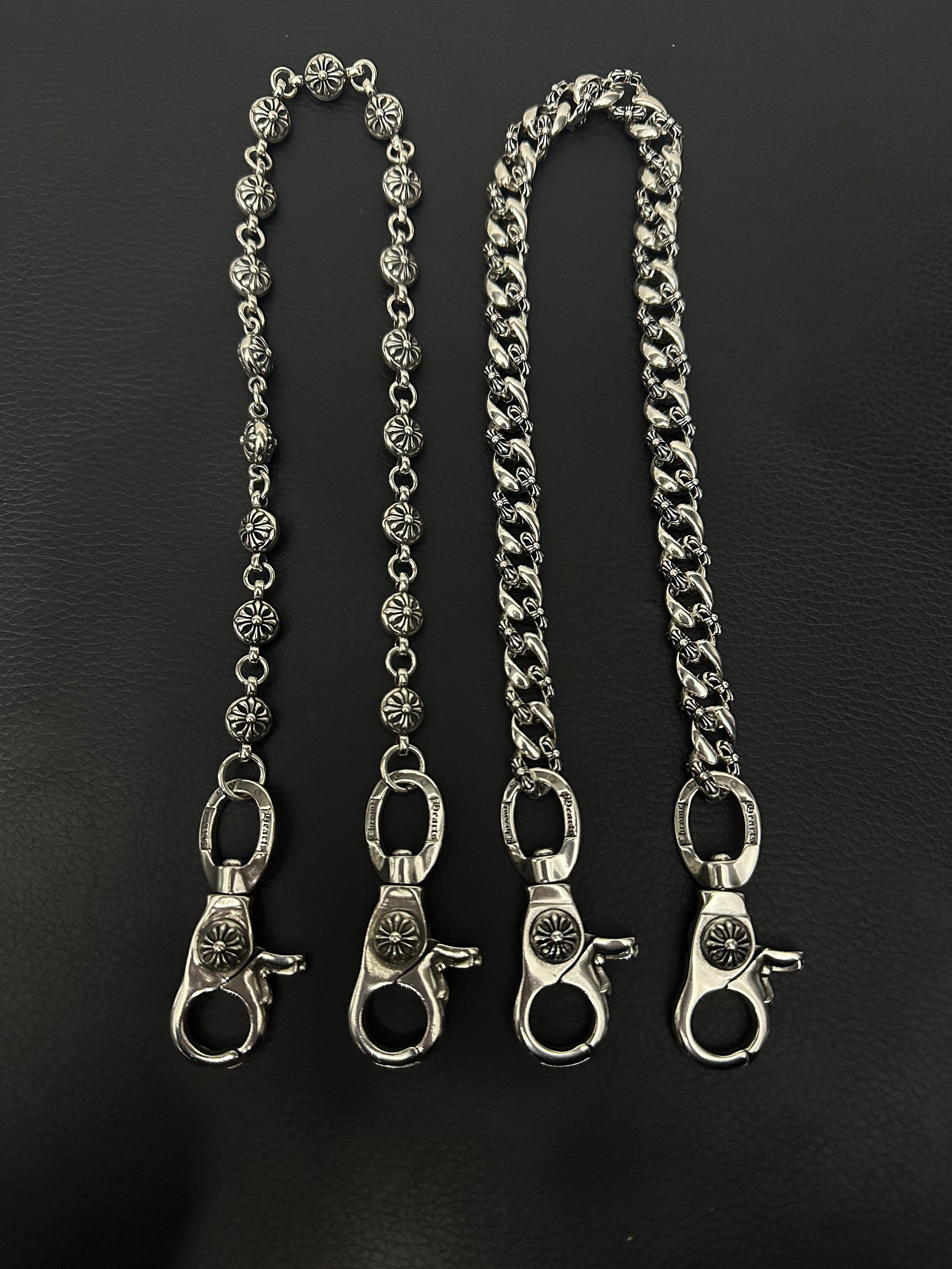 5-Strand Metal Chain Reaction Belt Loop Pants Chain