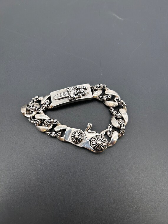 Chrome hearts 2024 cross bracelet
