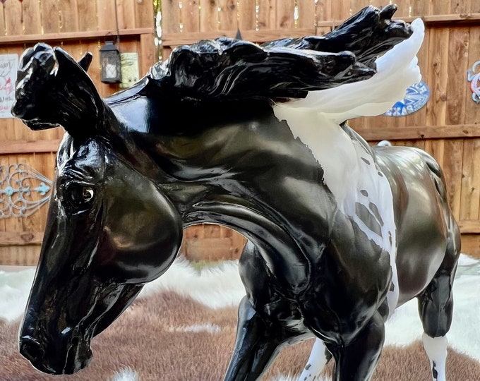 Breyer Paint Me A Pepto Retired Working Cow Horse Excellent Condition