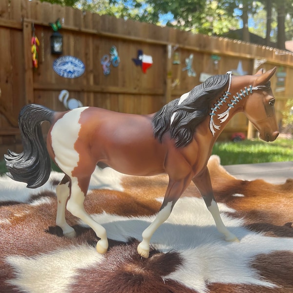 Breyer Double Trouble On Fox Trotter Mold #1246 Jul-Dec ‘05 Collector’s Choice and Breyerfest Live Show Prize!!!