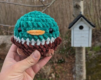 Amigurumi de canard colvert