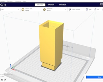 IKEA Lack テーブル脚エクステンダー、スタッキング可能なコネクタ（3Dプリント可能）