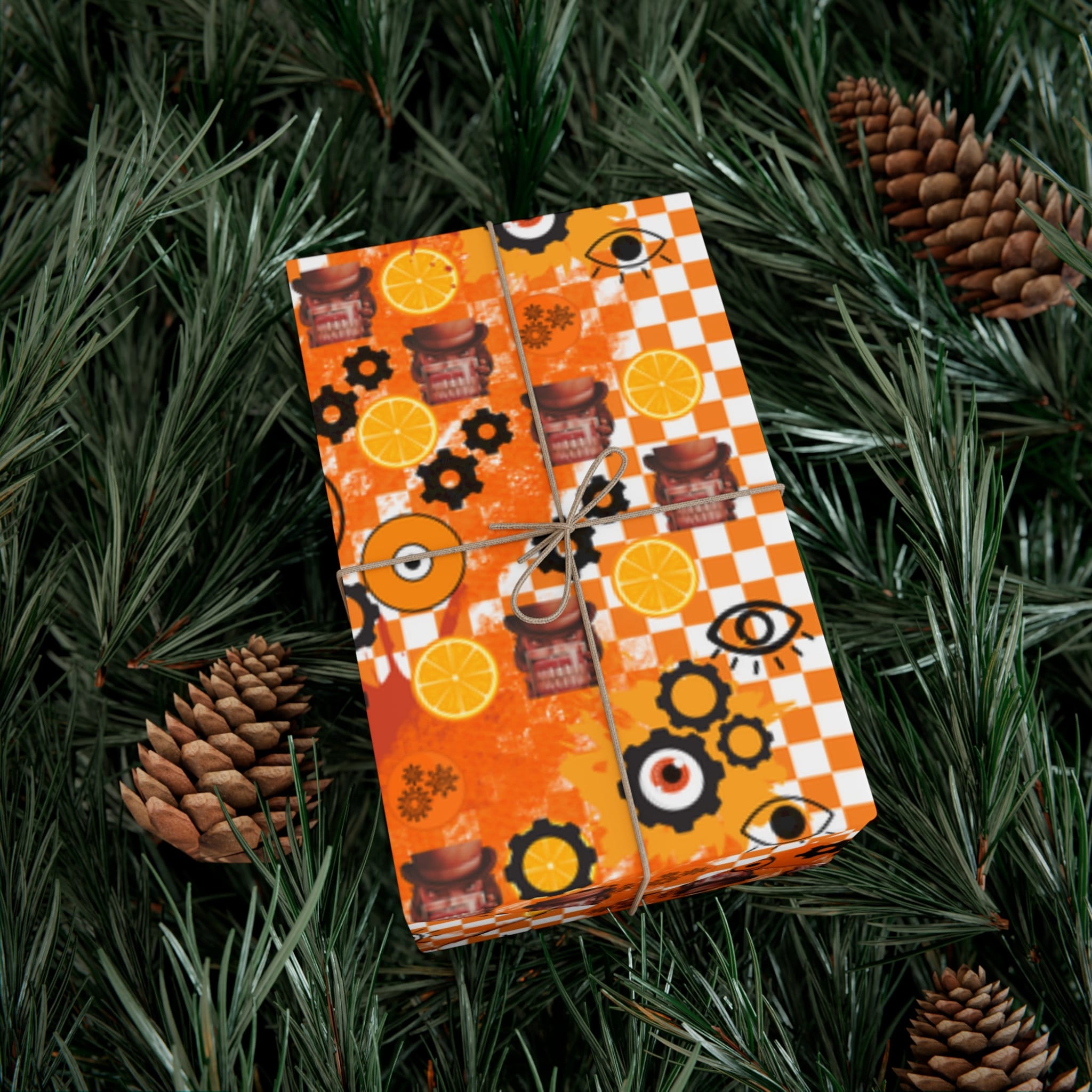 A Clockwork Orange Inspired Birthday Gift Wrap Paper - Etsy