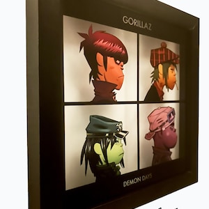 Gorillaz Art Print - Etsy