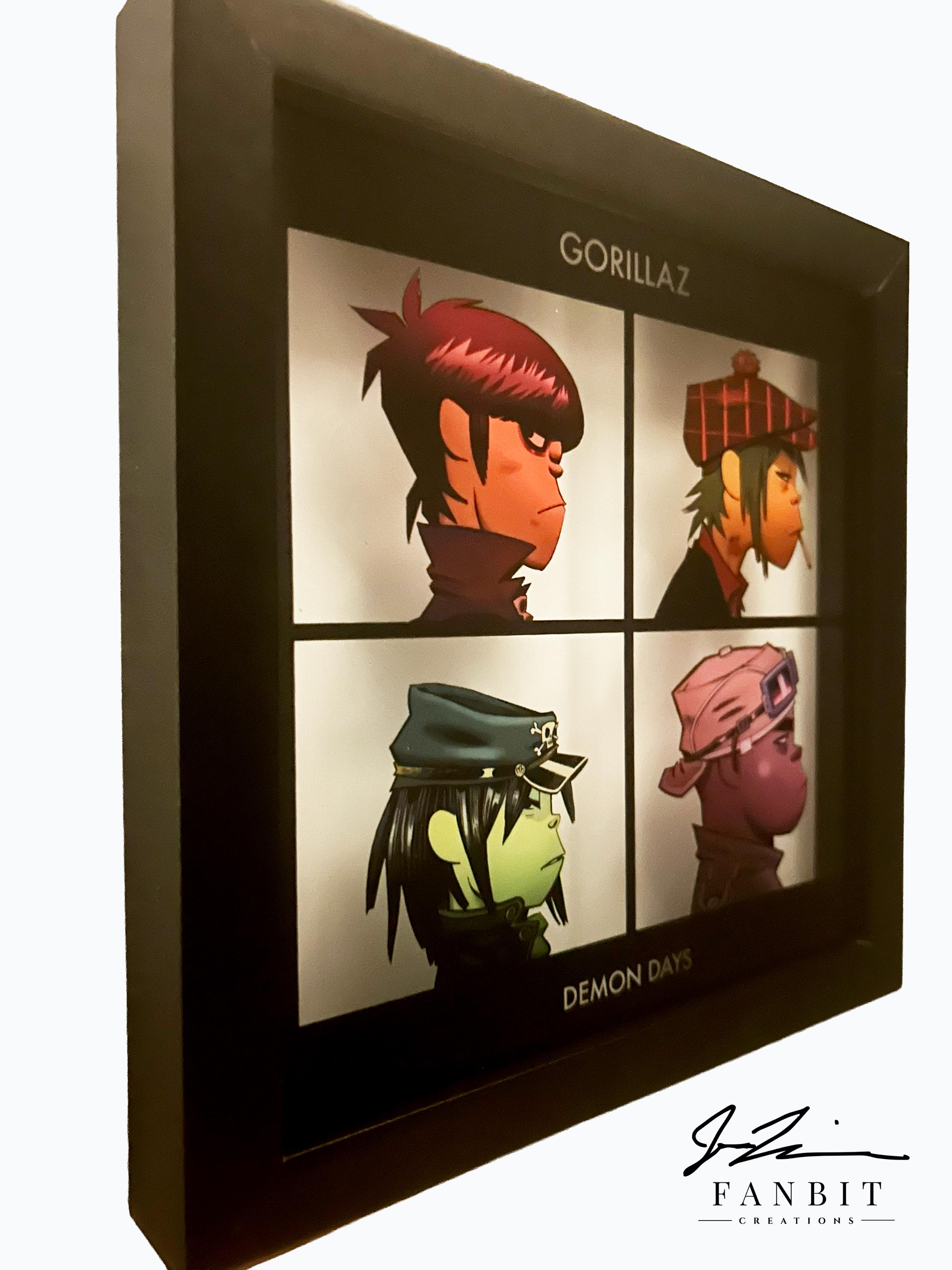 Gorillaz Art - Etsy Gorillaz Art - Etsy