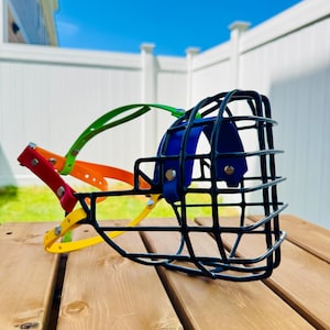 Pre-Made Wire Basket Muzzle, Large Pride Muzzle