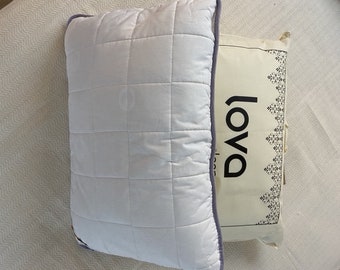 Natural Cotton Pillow, natural sleeping pillow, 50 cm x 70 cm pillow, medium hard plump pillow,