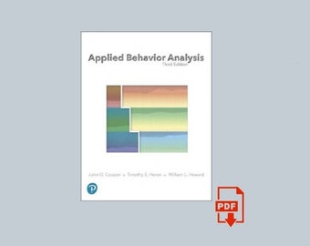 Applied Behavior Analysis 3rd Edition 3e