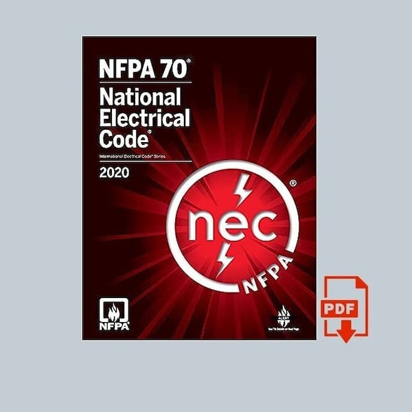 National Electrical Code NFPA 70 2020 Edition NEC 70e