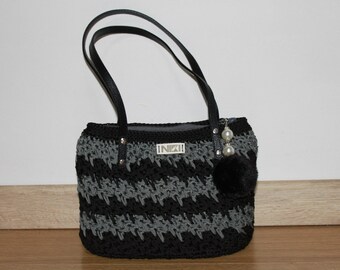 crochet bag, handmade bag, unique gift, gift for mom, original idea, small bag, jewel bag, knitted bag, minimal bag