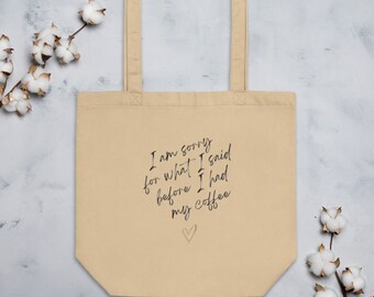 Coffee Humor Eco Tote Bag