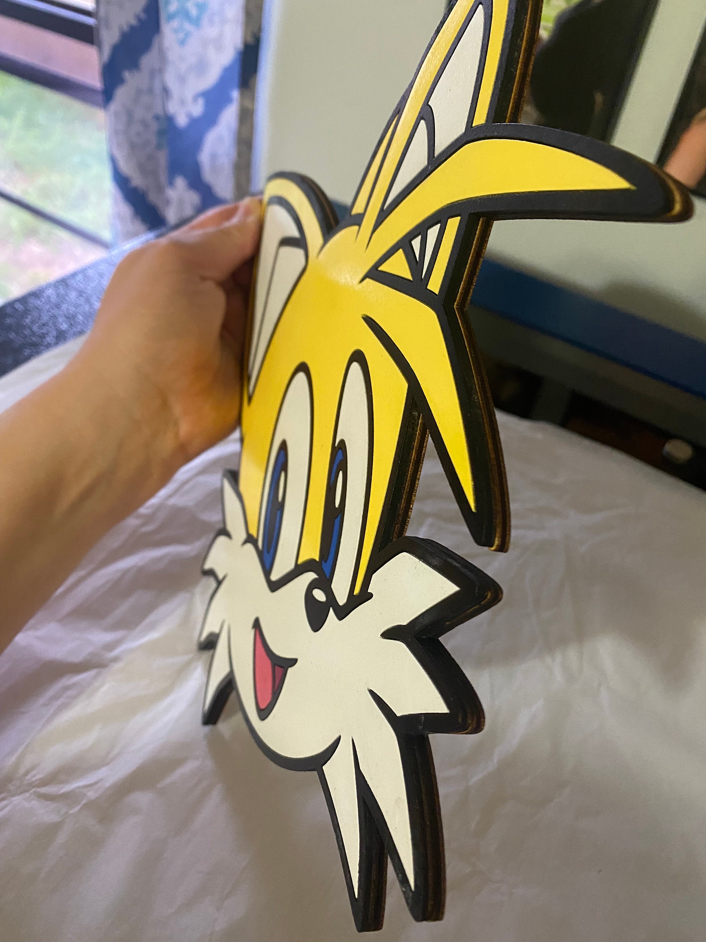 Tails Sonic Wooden Display - Etsy