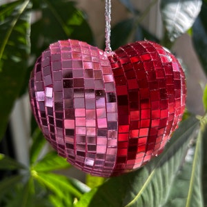 Disco Heart Ornament | Two Colors