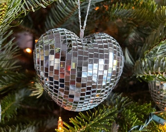 Disco Heart Ornament | One Color