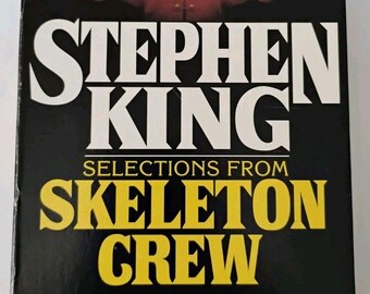 Stephen King Selections from Skeleton Crew 4-Audio Cassette Set The Monkey 1994