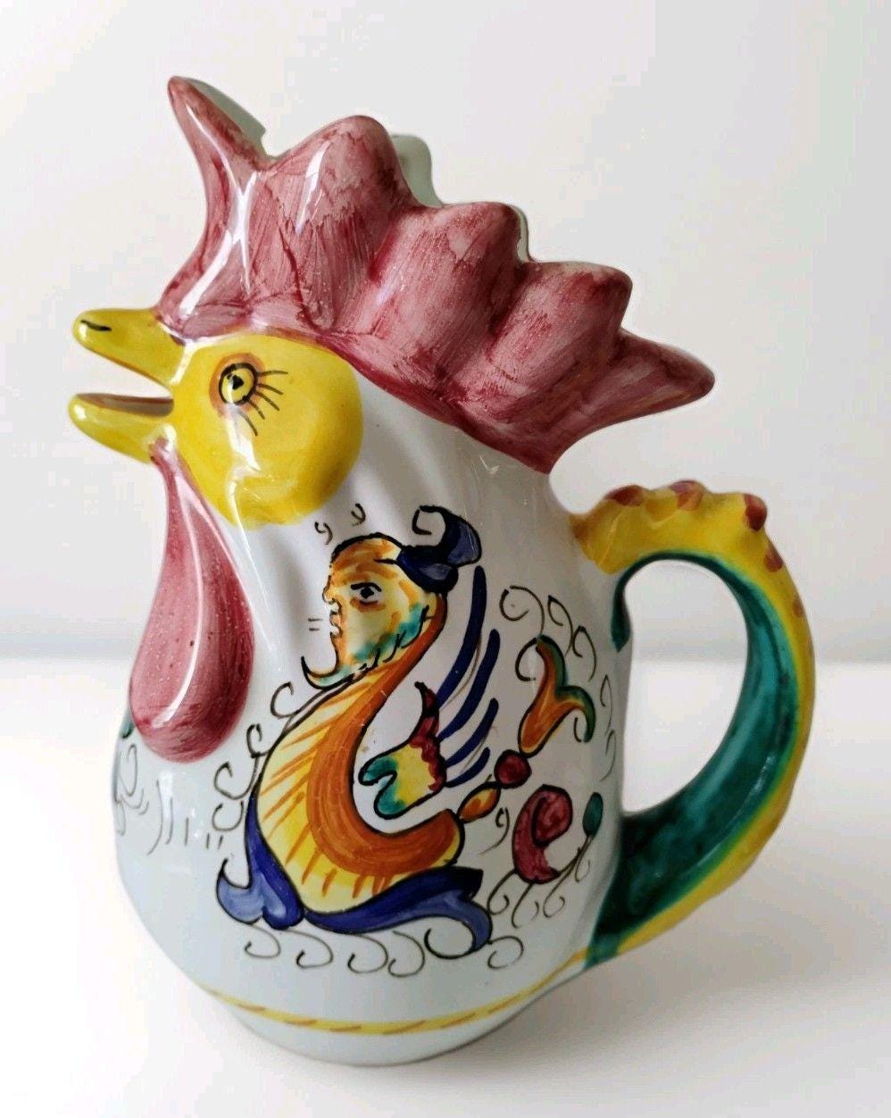 SBERNA DERUTA ビンテージ　フラワーポット Sberna Deruta Italy - Etsy