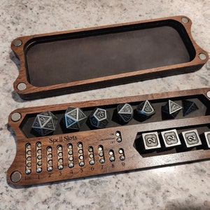 Spell Tracker and Dice Tray - CUT FILES