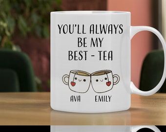 Best Friend Gift, Custom Bestie Mug, Personalized Best Friend Gift, Friendship mug, Friend Birthday, Christmas Gift, Valentines Day