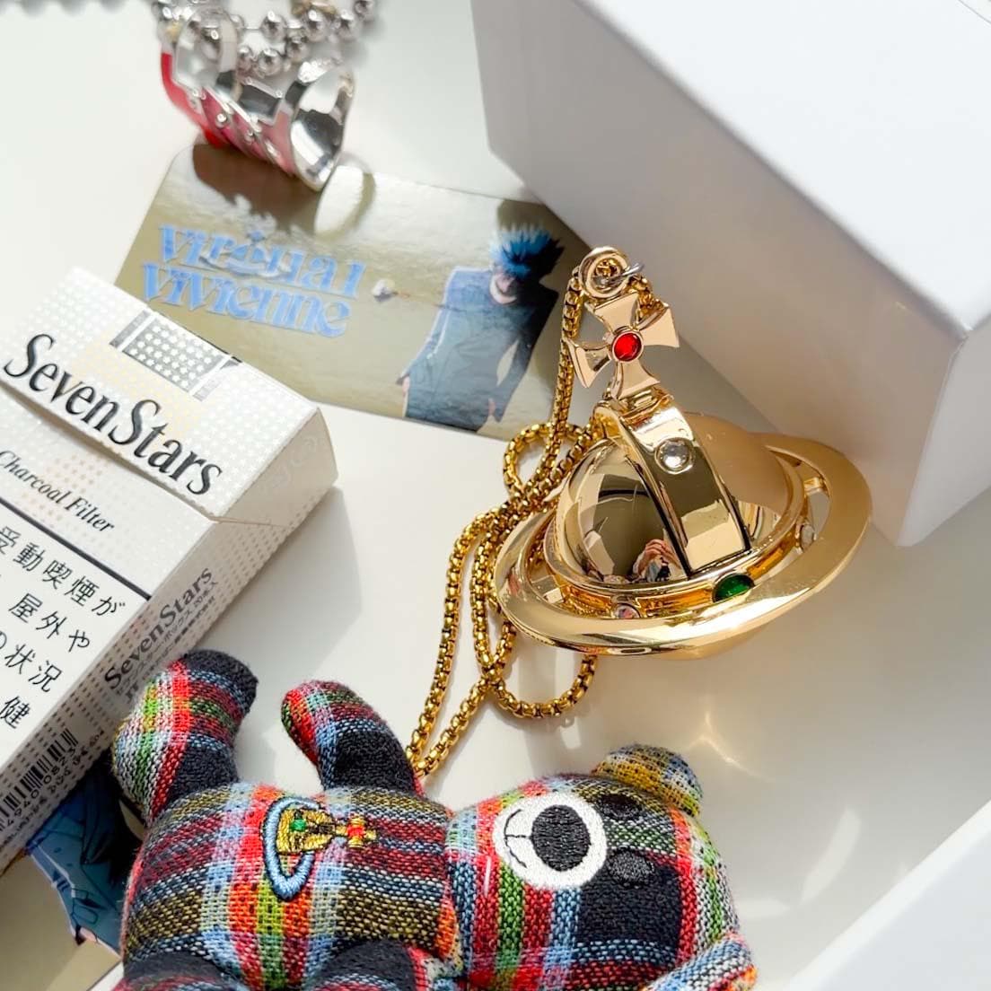 NANA オーブライターネックレス ゴールド - Etsy 日本