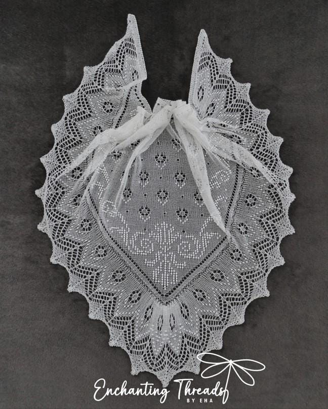 The Haapsalu Shawl ハープサルレース レース編み 本 エストニアのハープサル・レースのショール | Square Haapsalu Shawls