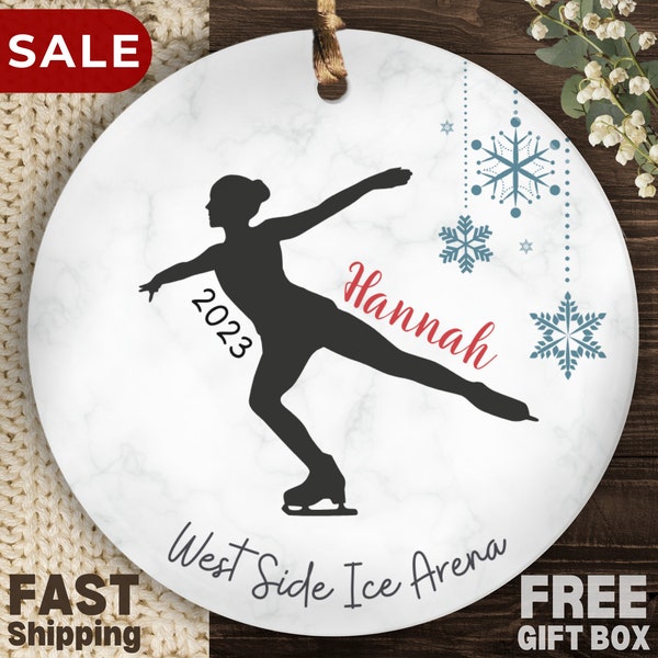Ice Skate Ornament Etsy